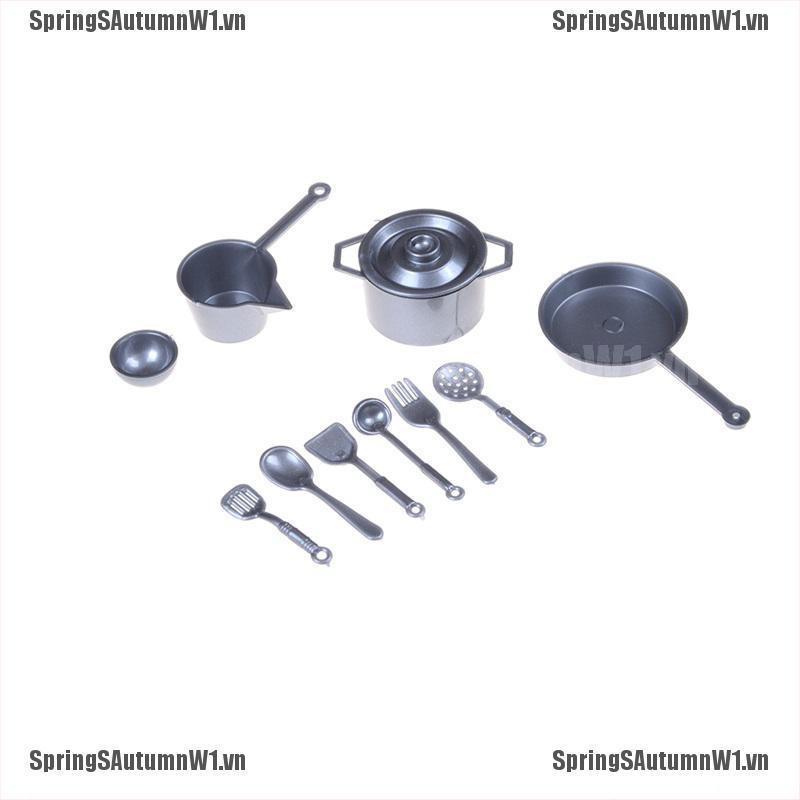 Set 10 Món Đồ Chơi Dụng Cụ Nhà Bếp Xinh Xắn Cho Bé