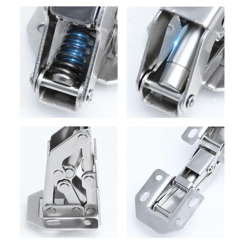 Set 5 Bản Lề Cửa Thủy Lực Không Đục Lỗ Có Thể Gập Lại