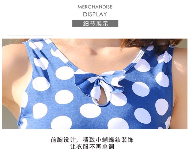 Bikini kín đáo đi biển Hàn Quốc đồ bơi giấu bụng dễ thương | BigBuy360 - bigbuy360.vn