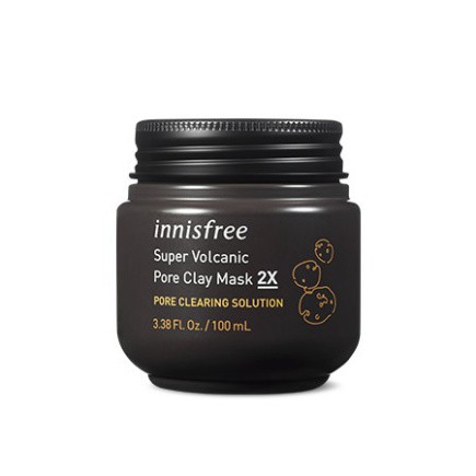 MẶT NẠ INNISFREE JEJU SUPER 2x VOLCANIC PORE CLAY MASK MẪU MỚI
