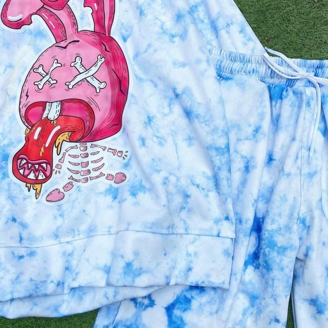 Set bộ hoodie 3d bad rabbit