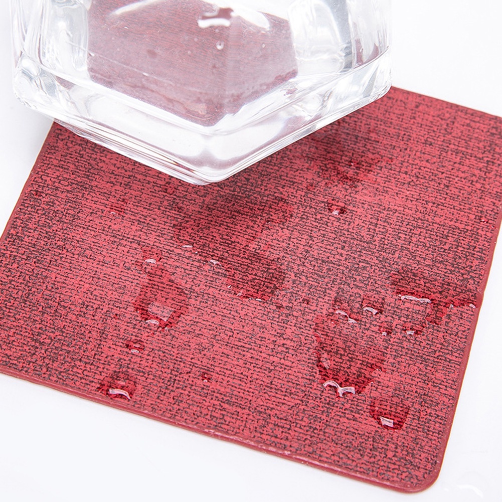 Tấm Lót Cốc Nước Cách Nhiệt Chống Trượt Họa Tiết Hình Học