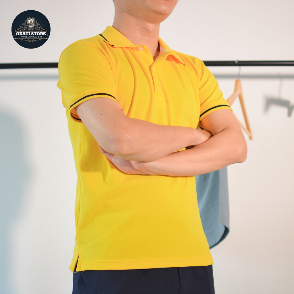 Áo Polo nam trơn , áo phông nam có cổ chất cá sấu POLO PLC001