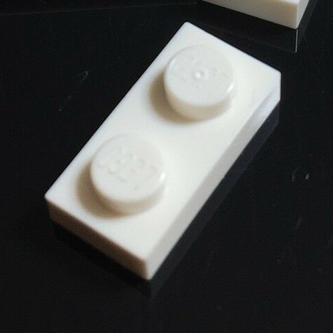 LEGO Tấm Đế 1x2, Màu Trắng ID 302301 3023