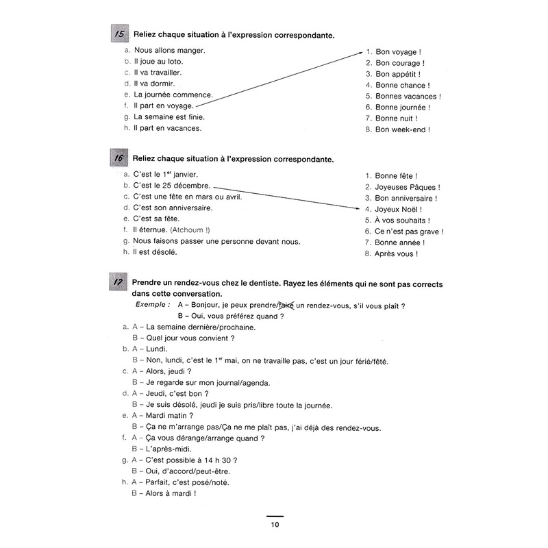 Sách 450 Nouveaux Exercices - Vocabulaire Niveau débutant