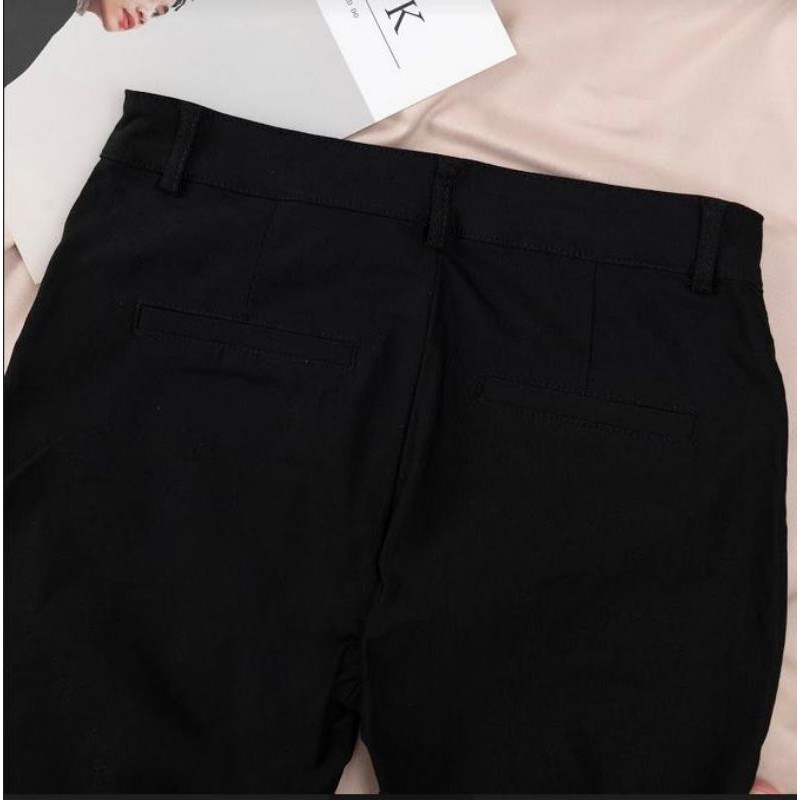 (Hàng xuất) Quần legging ngố lửng có khuy | BigBuy360 - bigbuy360.vn