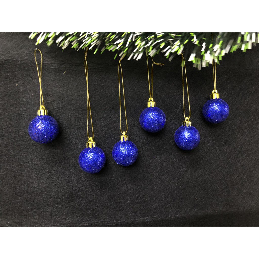 [ HCM ] NOEL  6 TRÁI - CHÂU KIM TUYẾN TRANG TRÍ NOEL KÍCH THƯỚC 60 LY - 80 LY - 100 LY -120 LY