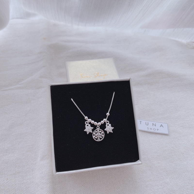 Lắc chân Bạc cao cấp _ TUNA SILVER cam kết chuẩn Bạc