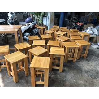 GHẾ GỖ QUÁN ĂN