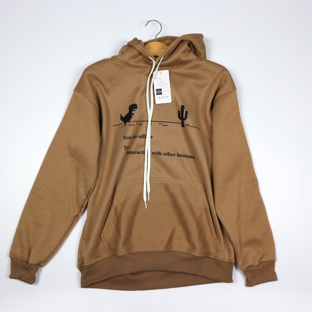 [FREESHIP_50K] Áo hoodie unisex nam nữ nỉ ngoại in hình rớt mạng, nón 2 lớp, áo cặp William - DS65