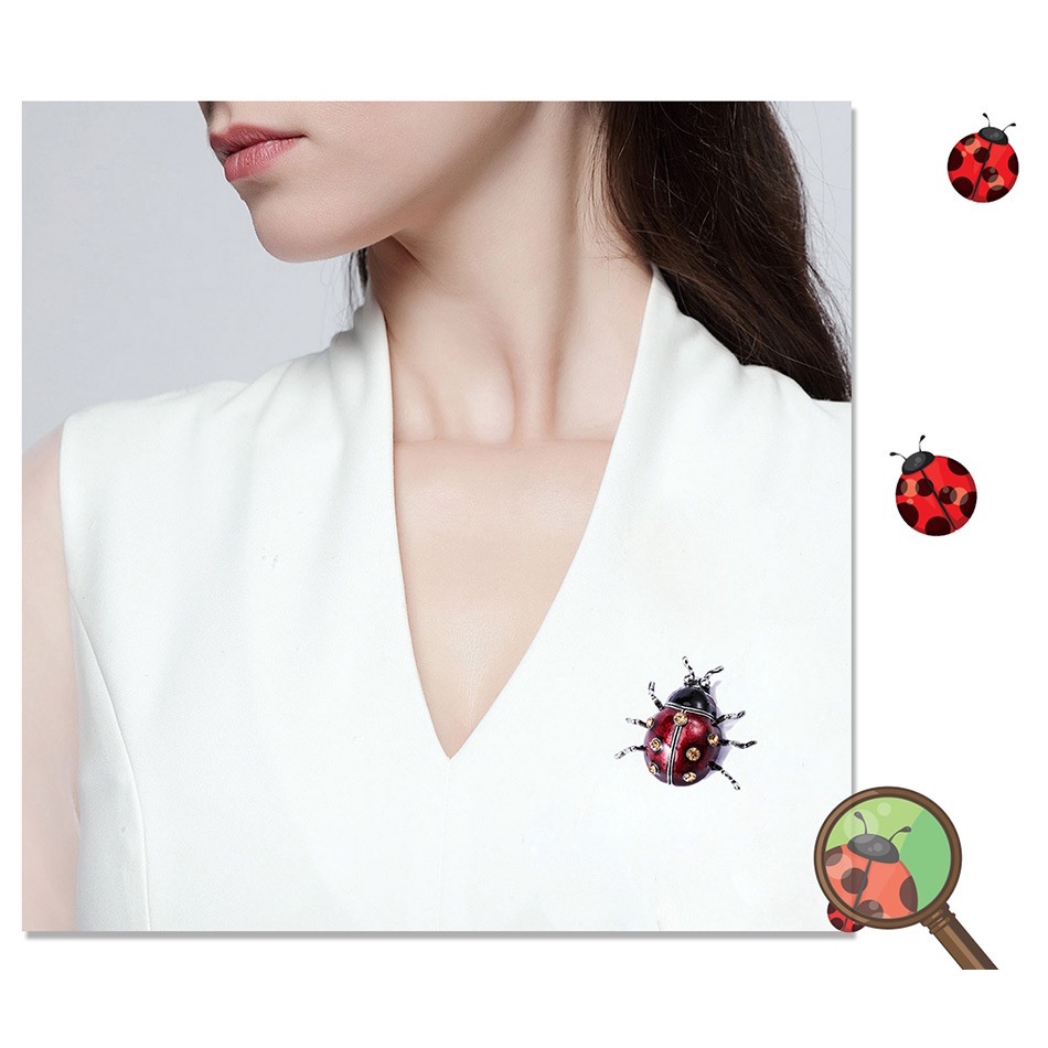 Ghim Cài Áo Hình Bọ Cánh Cứng Thời Trang