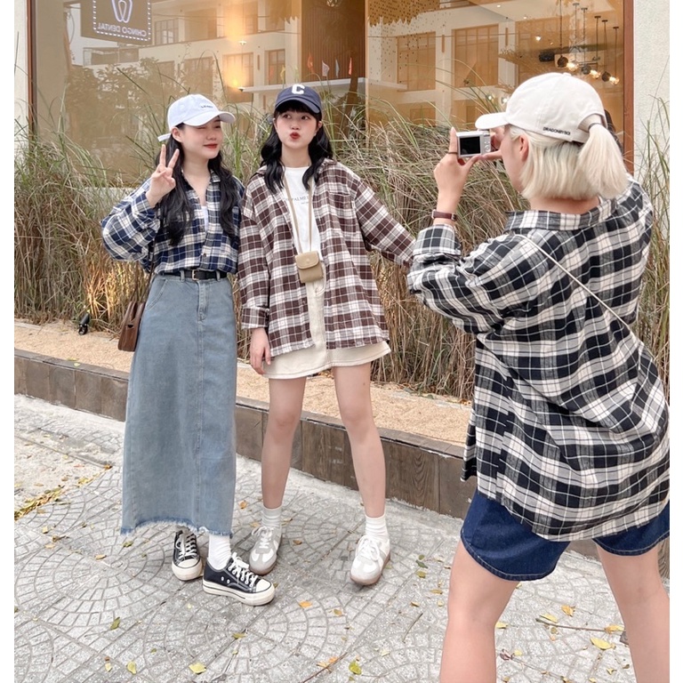 ÁO SƠMI CARO TAY DÀI