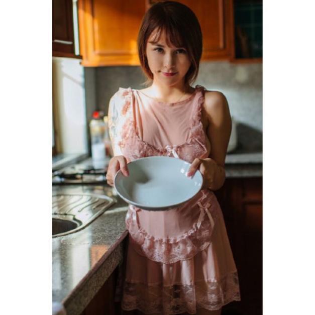 Đồ ngủ cosplay cô nàng hầu gái váy ngủ ren sexy kèm quần lọt khe 1219 | BigBuy360 - bigbuy360.vn