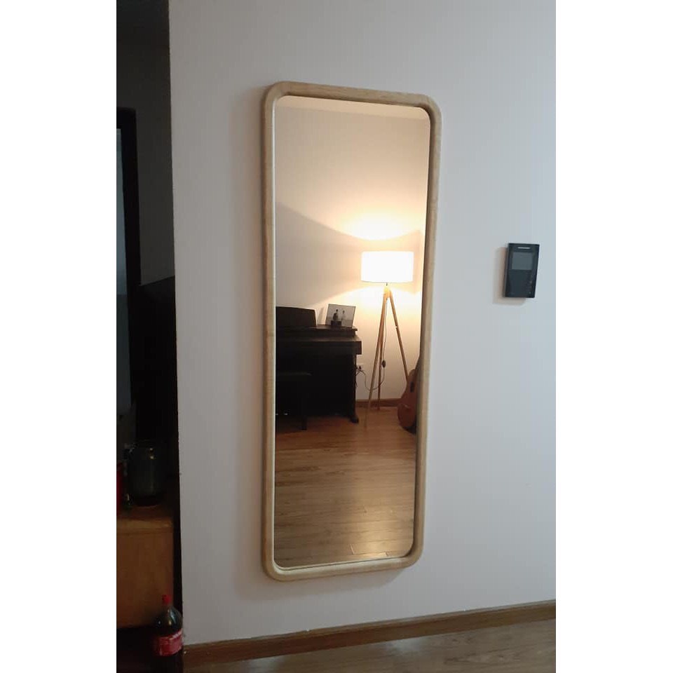 GƯƠNG SOI TOÀN THÂN GỖ THÔNG 40X120