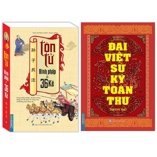 Sách - Combo Tôn tử binh pháp và 36 kế (bìa mềm) + Đại Việt Sử Ký Toàn Thư Trọn Bộ