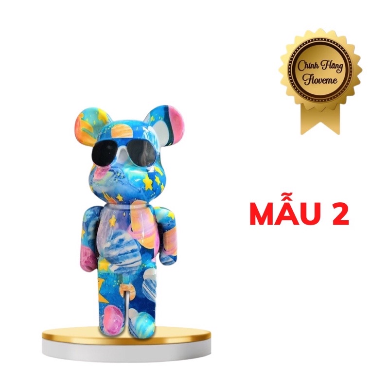 Loa Nghe Nhạc Bluetooth Cầm Tay TWS-LS02B Hình Gấu Bearbrick Loa Blutooth Di Động Không Dây Dễ Thương