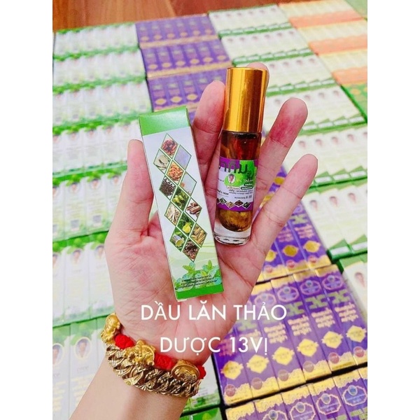 Dầu lăn thảo dược Herbal Liquid Balm Yatim Brand Thái