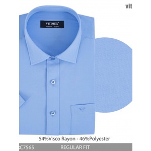 ÁO SƠ MI NGẮN TAY REGULAR VẢI BAMBOO ARC7565