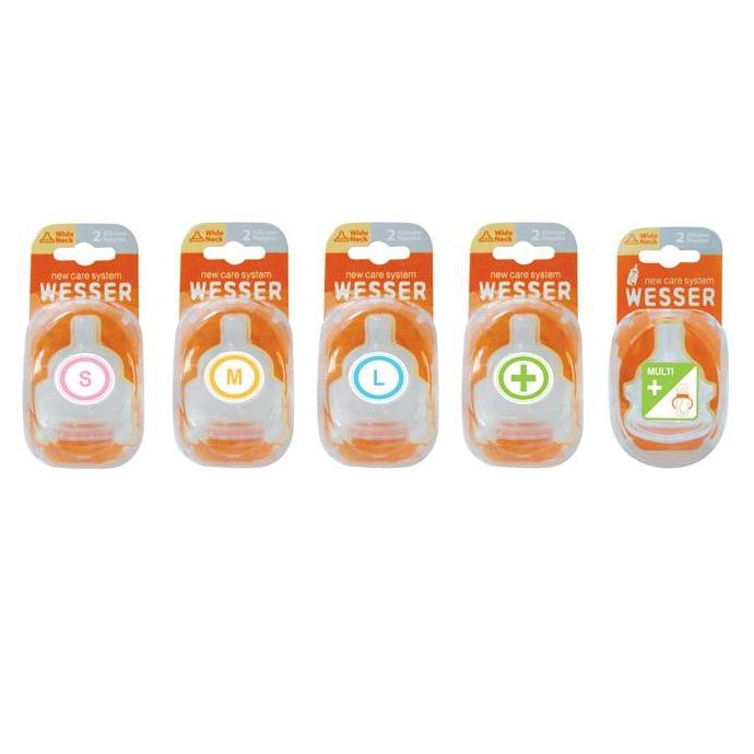 Núm vú cổ rộng WESSER size S, vĩ 2 cái