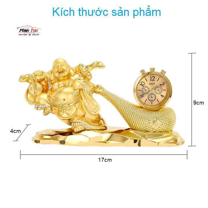 Tượng Phật Di Lặc Kéo Ngọc Trang Trí Taplo Ô Tô, Bàn Làm Việc - Tượng Phong Thủy