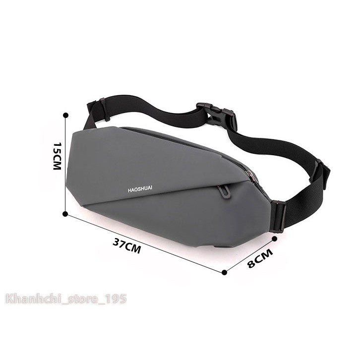 [ƯA CHUỘNG] Túi đeo chéo nam Haoshuai chất liệu vải Oxford chống thấm nước cực đỉnh BG010 | BigBuy360 - bigbuy360.vn