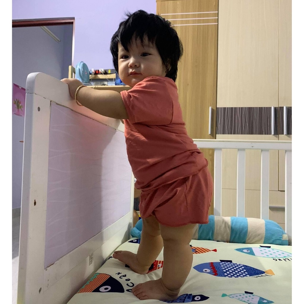 Bộ Minky Mom Cho Bé  FREE SHIP  Bộ Minky Mom Chip Cạp Cao Hè Siêu Mềm Mát Cho Bé Thoải Mái Vui Chơi