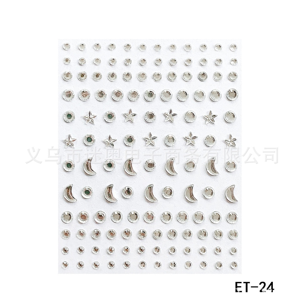 Miếng dán trang trí điện thoại bằng acrylic tự dính đính đá pha lê lấp lánh | BigBuy360 - bigbuy360.vn