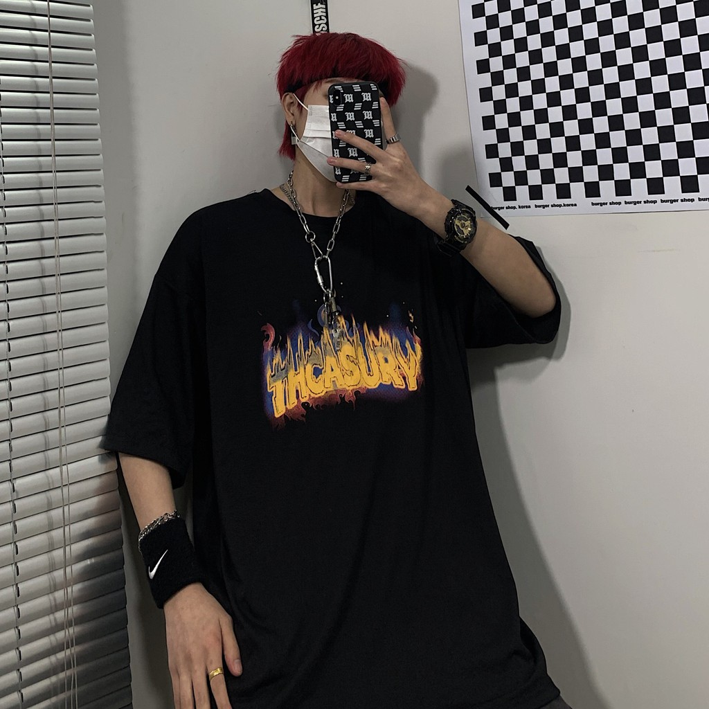 Áo thun tay lỡ form rộng unisex Tiger.86 AFR257