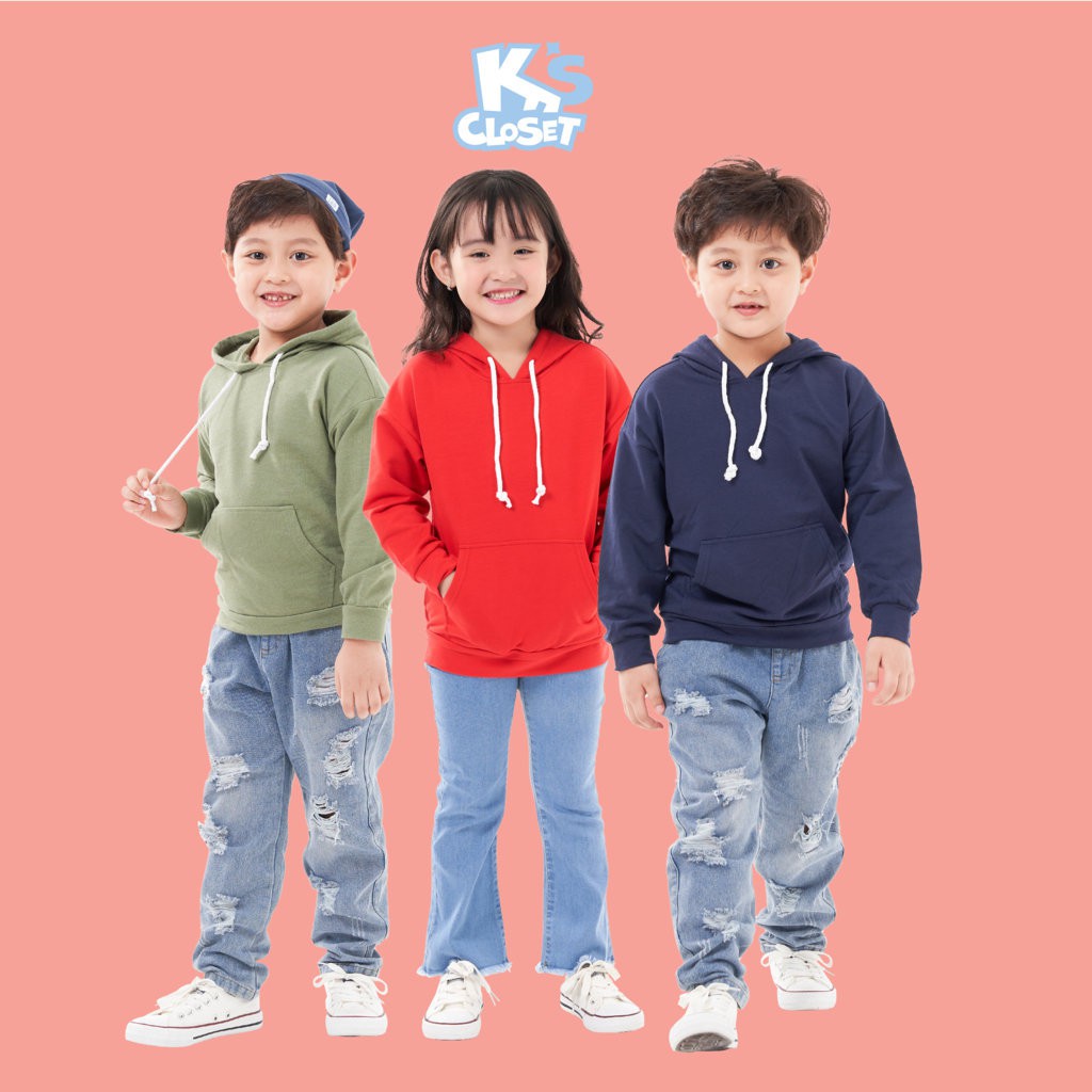 Áo Hoodie trẻ em K'S CLOSET (5 - 9 tuổi) K139TEF