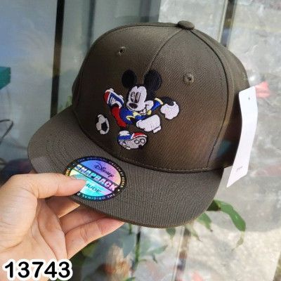Nón snapback thêu mickey / spiderman / caption / hoạt hình cho bé 3-8T - Bigbaby Shop