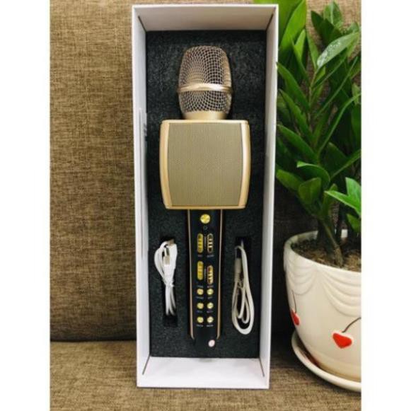 🔥FREE SHIP🔥 MICRO KARAOKE BLUETOOTH YS 92 KHÔNG DÂY HỖ TRỢ GHI ÂM ĐỔI GIỌNG -ÂM THANH CỰC CHẤT - BH 6 tháng