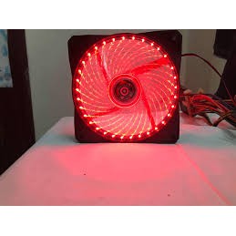 [flash ] Quạt thông gió thùng máy fan led 12cm, 33 bóng [giá gốc] NoBrand