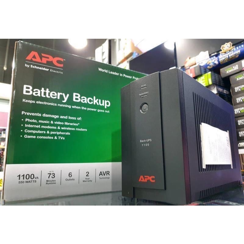 Bộ Lưu Điện UPS APC BX1100LI-MS 1100VA (1100VA/550W) - Renew Chưa Ắc Quy