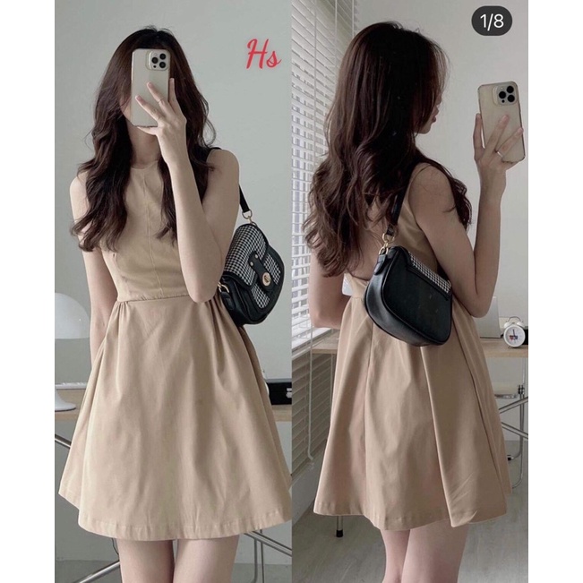 Váy thô hở lưng HSU1