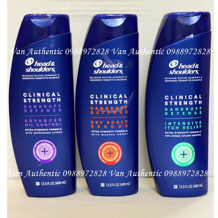 Dầu Gội Head & Shoulder Clinical Strength 400ml Từ Mỹ