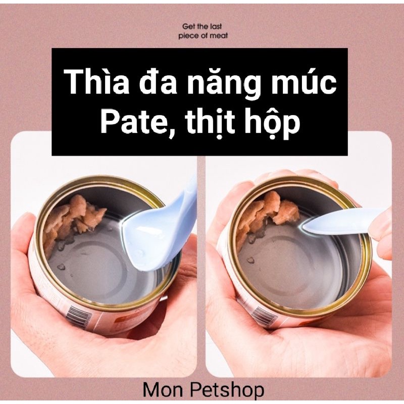 [ Tiện lợi ] Set nắp + thìa đa năng bảo quản đồ ăn