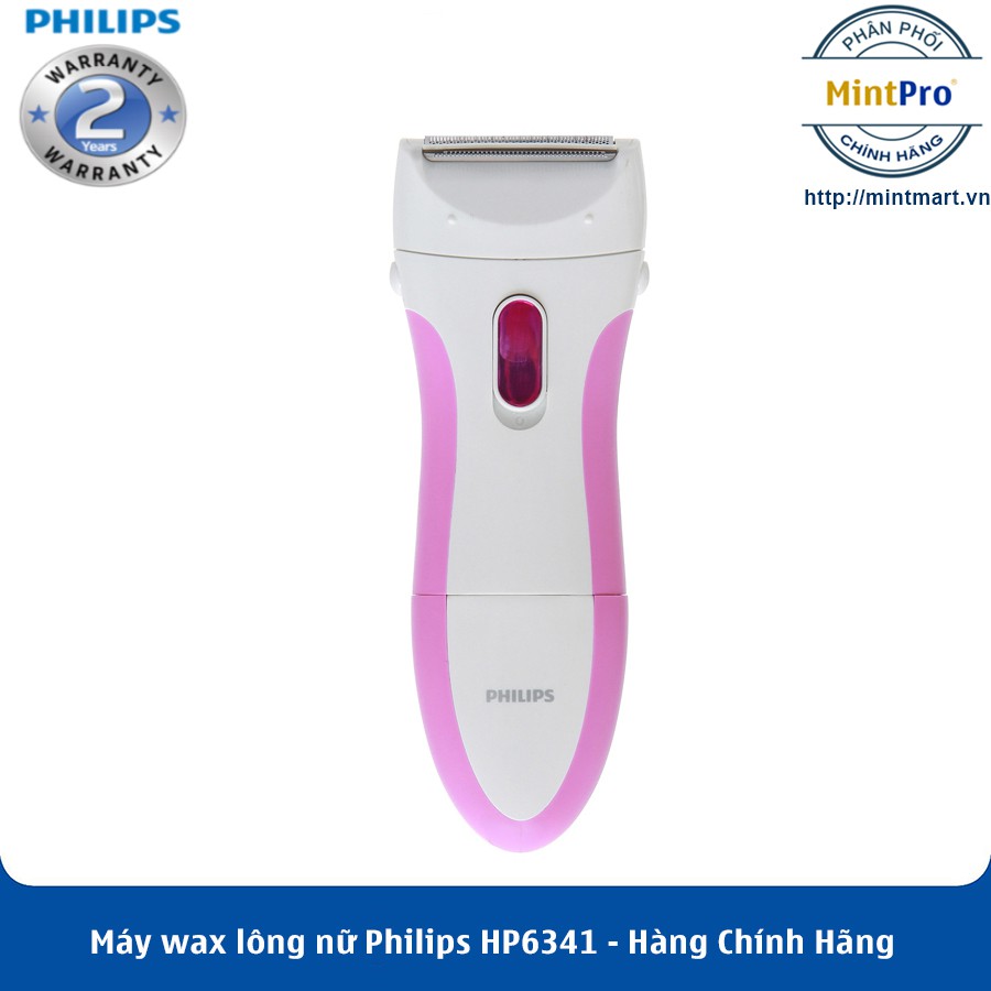 Máy wax lông nữ Philips HP6341 – Hàng Chính Hãng – Bảo Hành 2 Năm Toàn Quốc