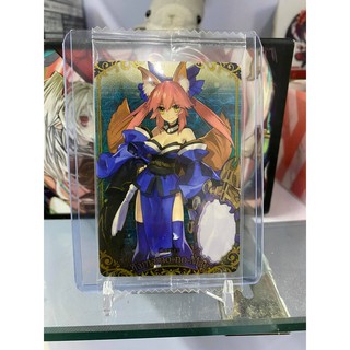 [ Dưa Hấu Yugioh ] Thẻ bài bánh xốp Fate Grand Order FGO Tamamo no Mae - Rare - Tặng bọc bài nhựa bảo quản