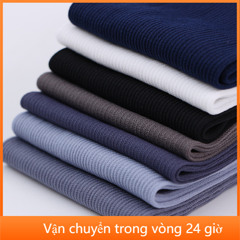 10 đôi / lô tất cotton nguyên chất và vớ công sở cỡ lớn màu đen. Quần áo mùa xuân, mùa hè và mùa thu thoáng khí, thích hợp cho Носки