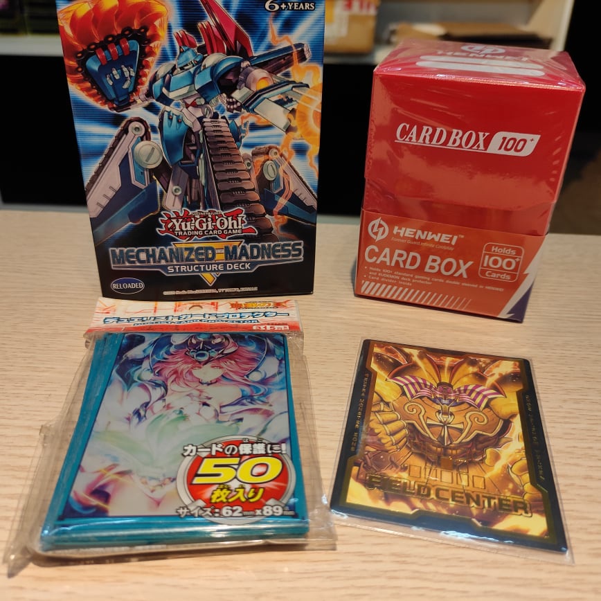 Combo Thẻ Bài và Phụ Kiện Yugioh - Siêu Combo THẾ GIỚI MÁY MÓC