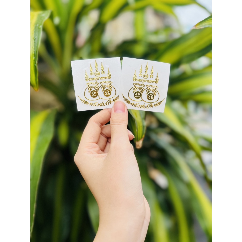 Linh phù túi tiền thái lan - tụ tài lộc tránh thất thoát cực đỉnh
