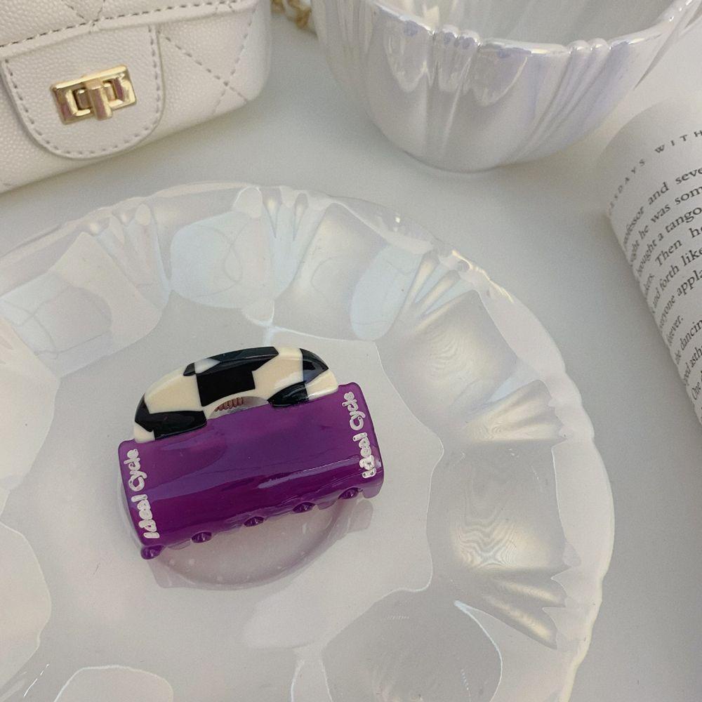 Kẹp Tóc Càng Cua Lớn Màu Tương Phản Kiểu Hàn Quốc Dễ Thương