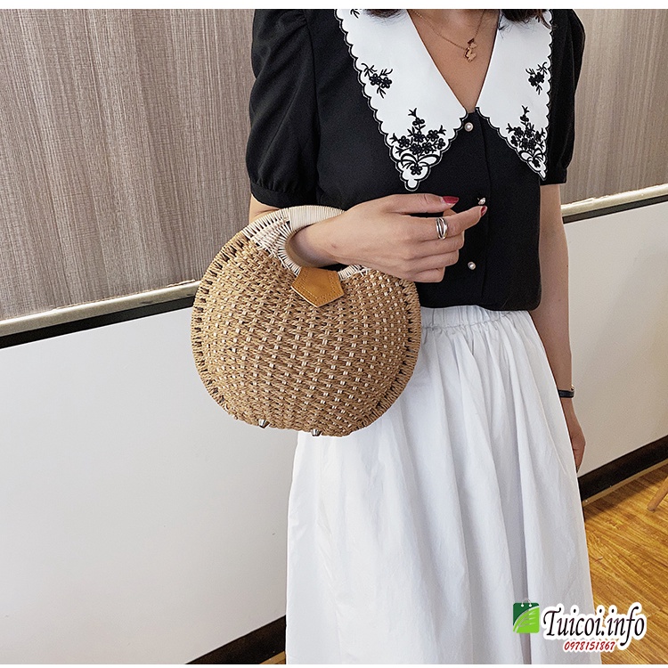 Túi cói hình quả trứng