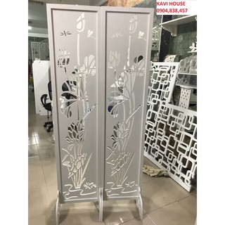 Tấm bình phong hình hoa sen (KV-BP03)/bộ