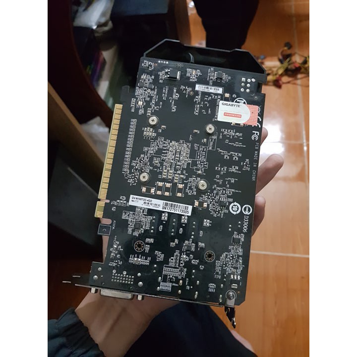 Vga GTX 1050ti 4G Gigabyte 2 fan còn bảo hành đến 01/2021