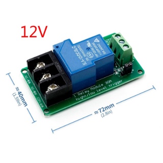 Module relay 1 kênh 12v 30A , mạch điện relay 30A