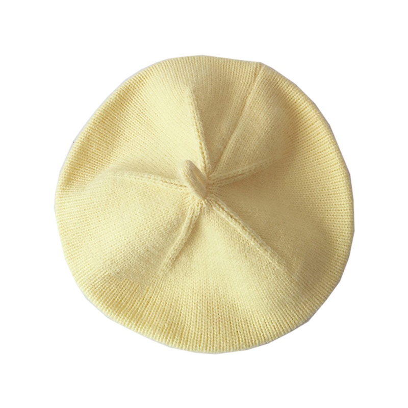 Mũ Beret Dệt Kim Màu Sắc Vintage Cho Bé