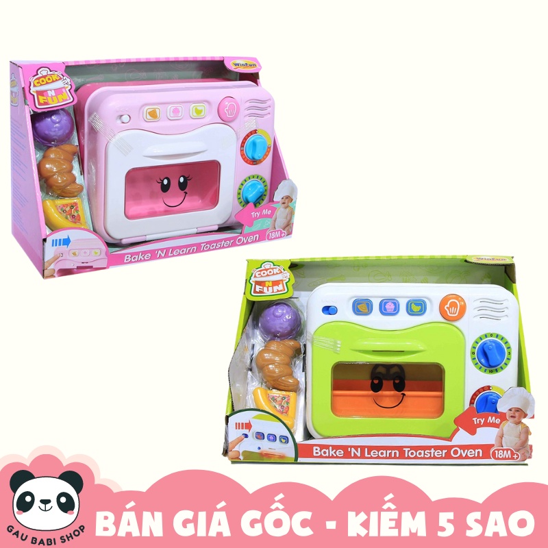 FREE SHIP !!! Bộ đồ chơi nướng bánh có đèn nhạc Winfun 0761