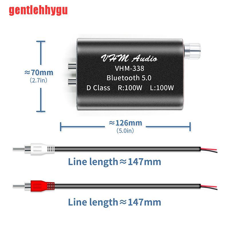 Bộ Khuếch Đại Âm Thanh Không Dây Bluetooth 5.0 Mini Vhm338