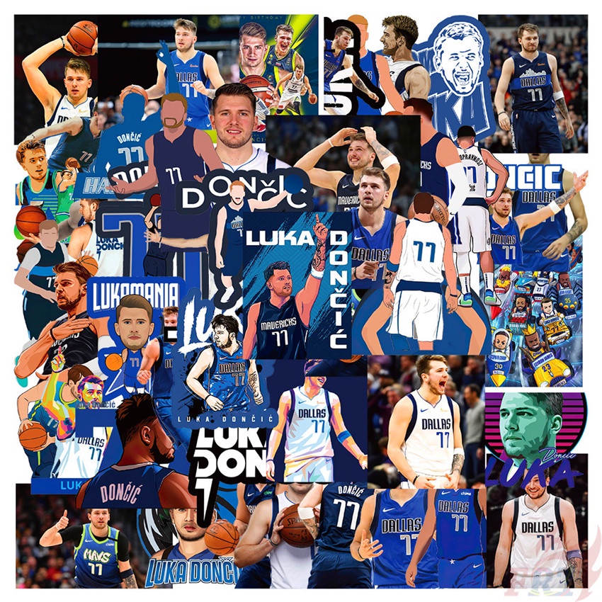 ❉ Luka Doncic Series 01 Wonder Boy. Hình Dán Luka Legend ❉ Bộ 50 Miếng Dán Chống Thấm Nước Thời Trang